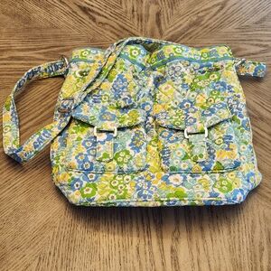 Vera Bradley Crossbody  Bucket Tote English Meadows